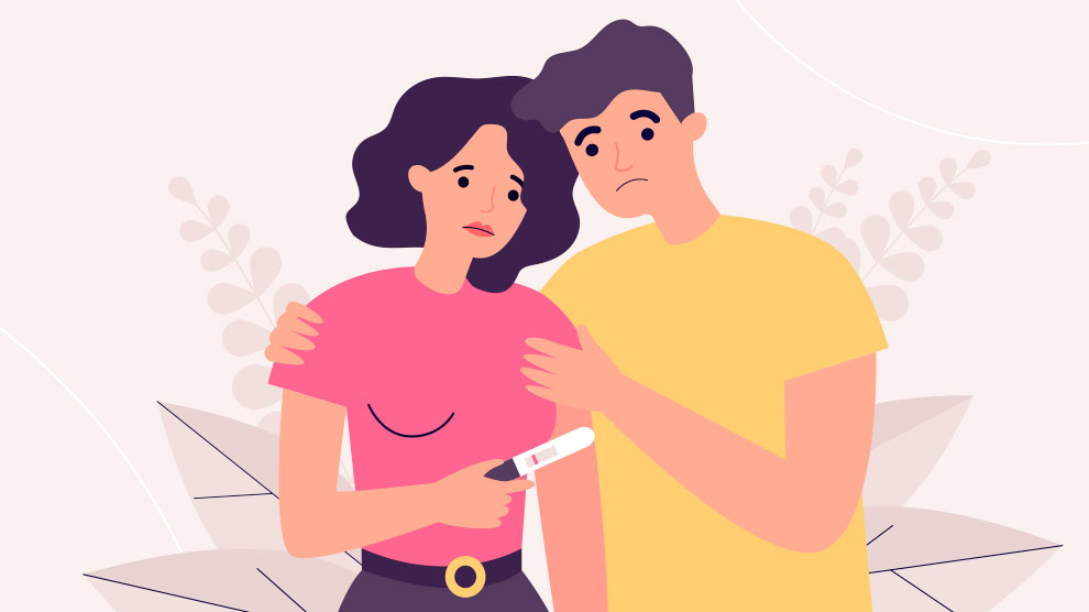 animación de pareja con infertilidad